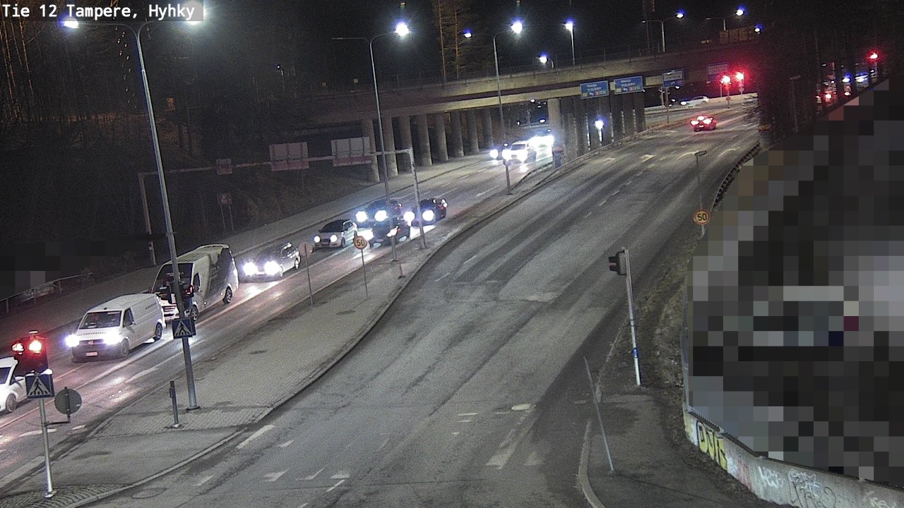 Weather Camera Image Road 12 Tampere, Hyhky, Tampere, Pirkanmaa