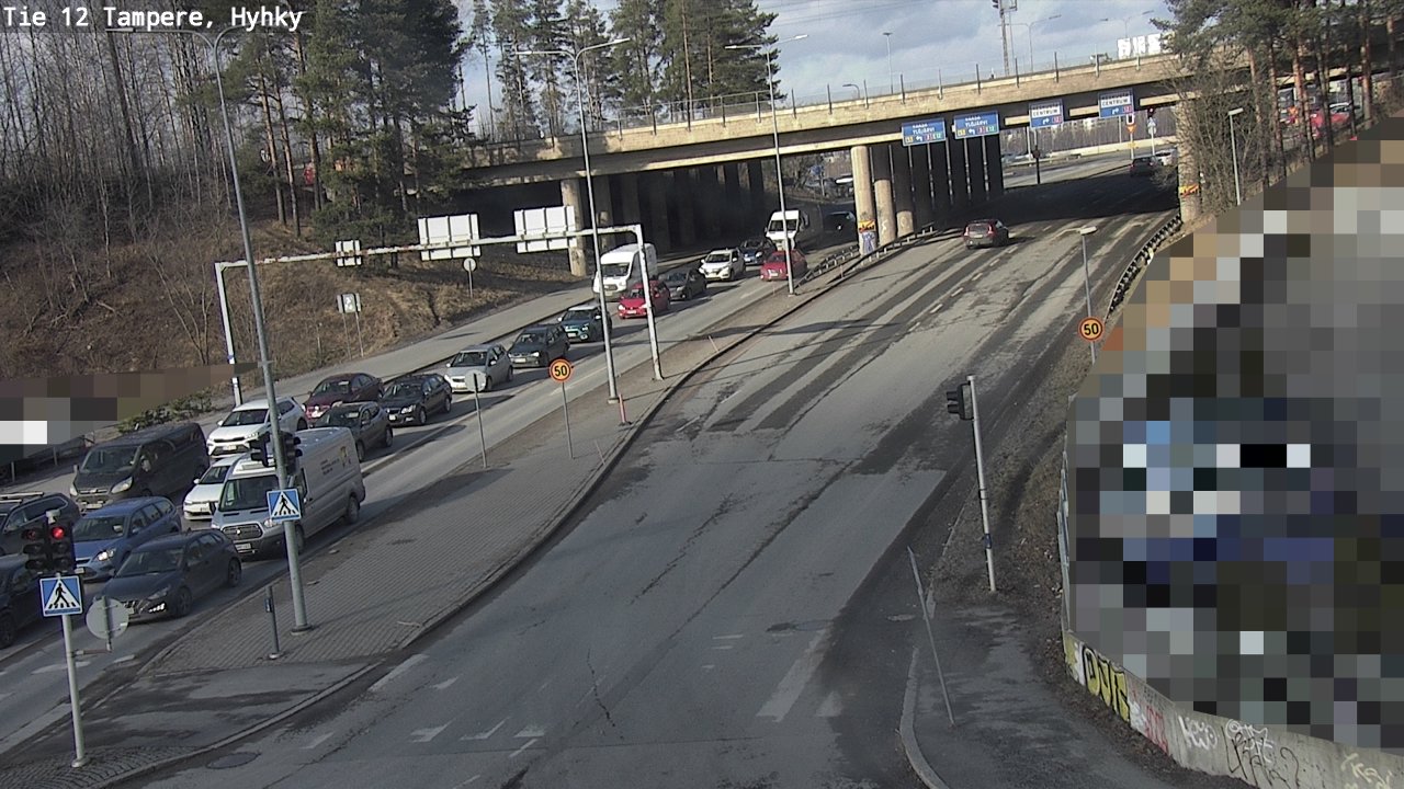 Kelikamerat Kuva Tie 12 Tampere, Hyhky, Tampere, Pirkanmaa