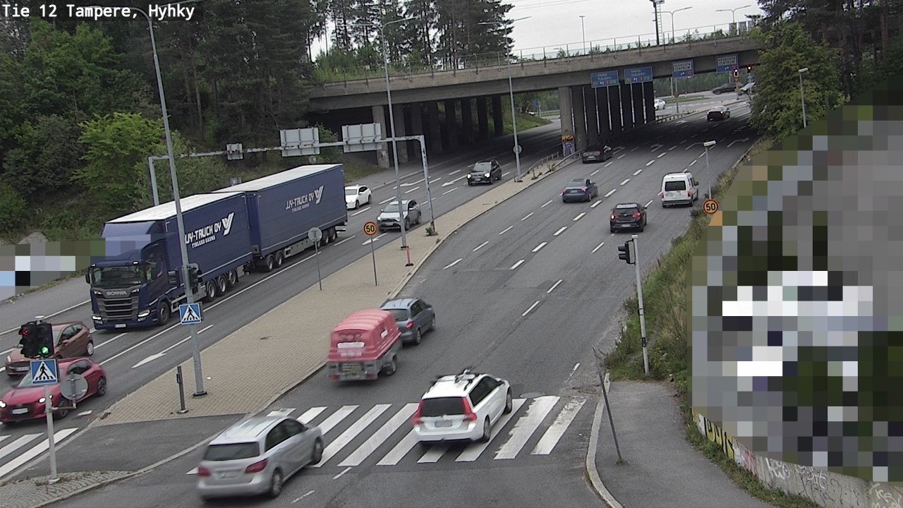 Weather Camera Image Road 12 Tampere, Hyhky, Tampere, Pirkanmaa