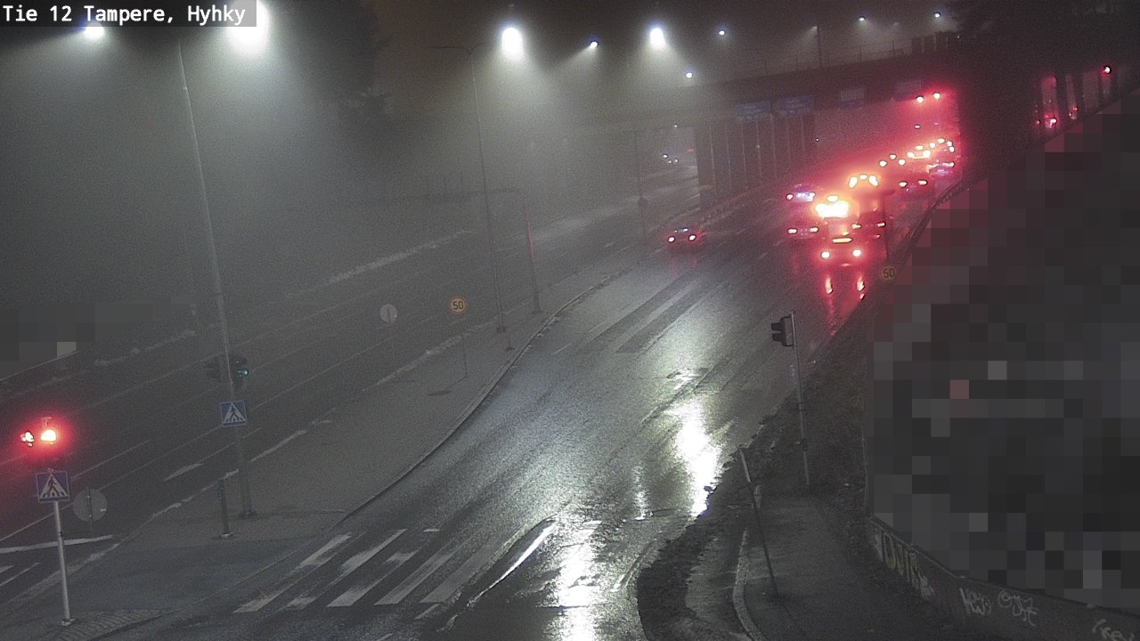Weather Camera Image Väg 12 Tammerfors, Hyhky, Tampere, Pirkanmaa