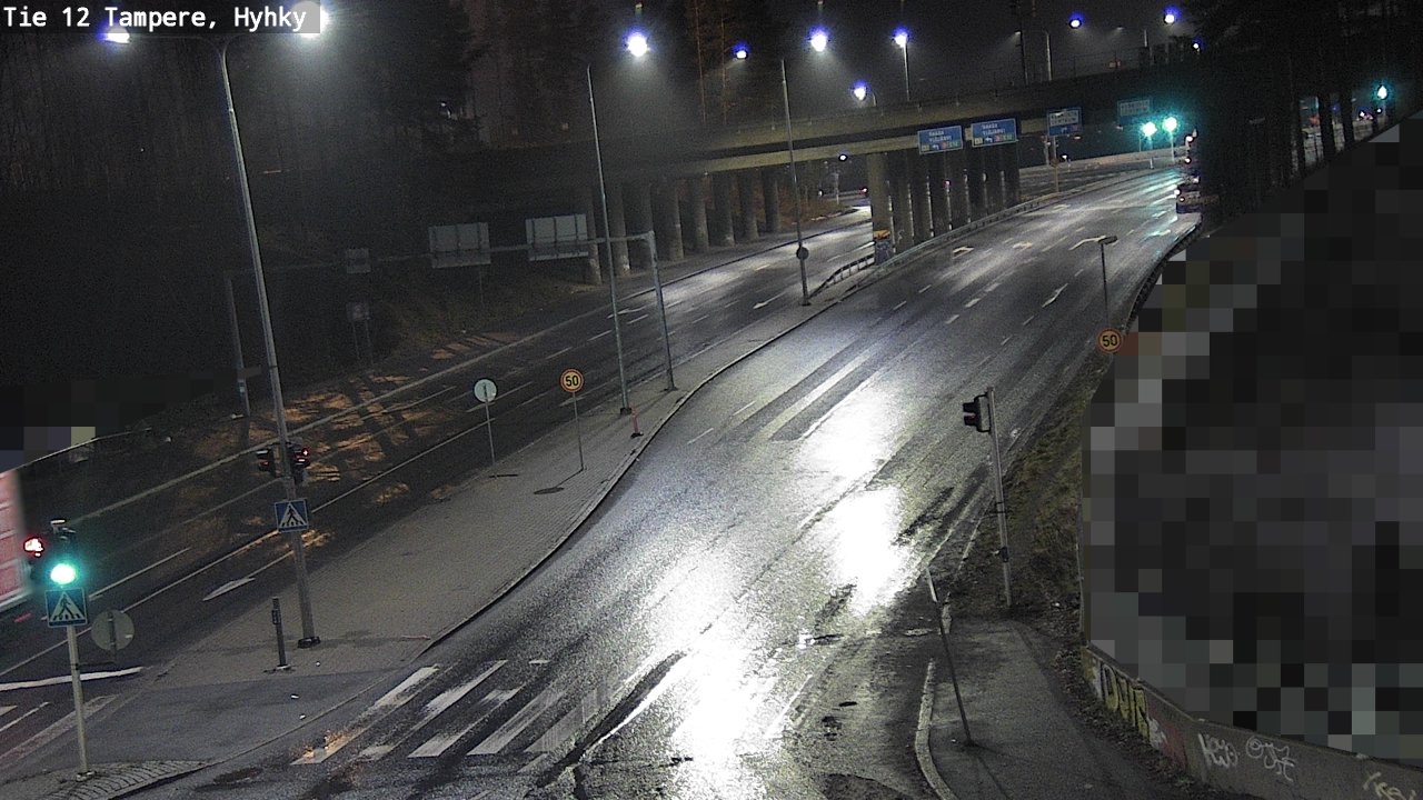 Weather Camera Image Väg 12 Tammerfors, Hyhky, Tampere, Pirkanmaa