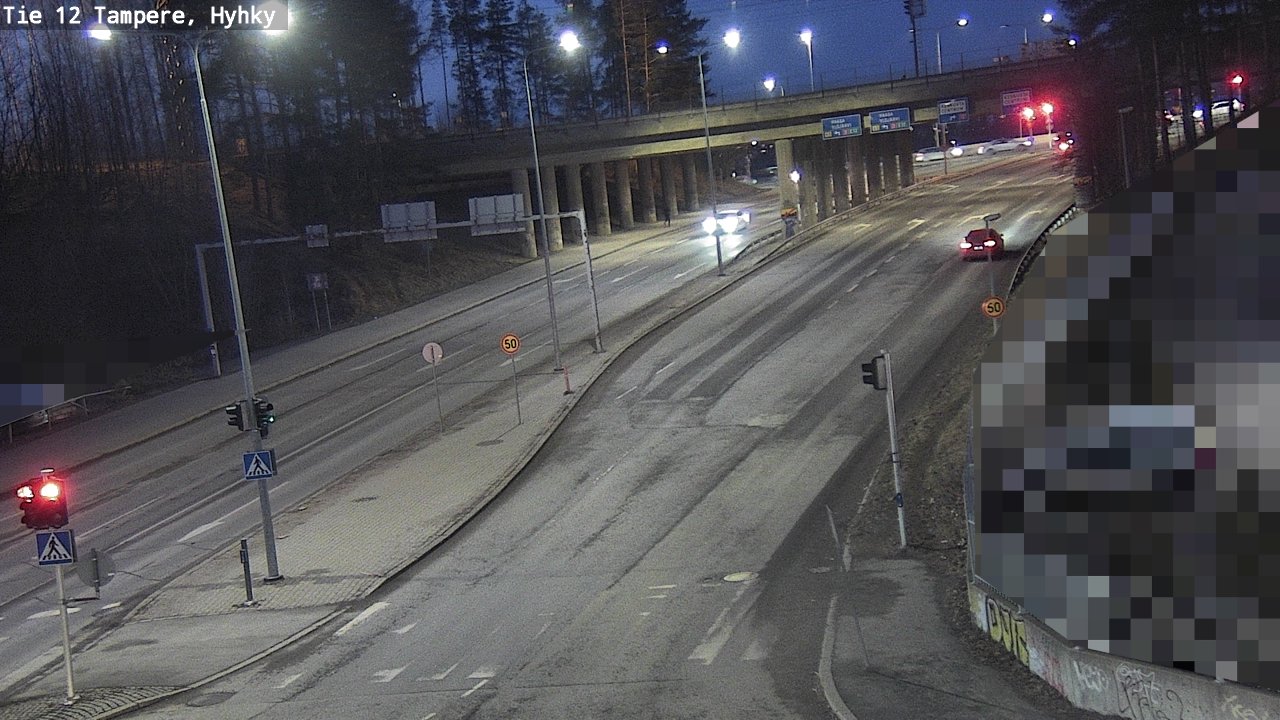 Weather Camera Image Road 12 Tampere, Hyhky, Tampere, Pirkanmaa