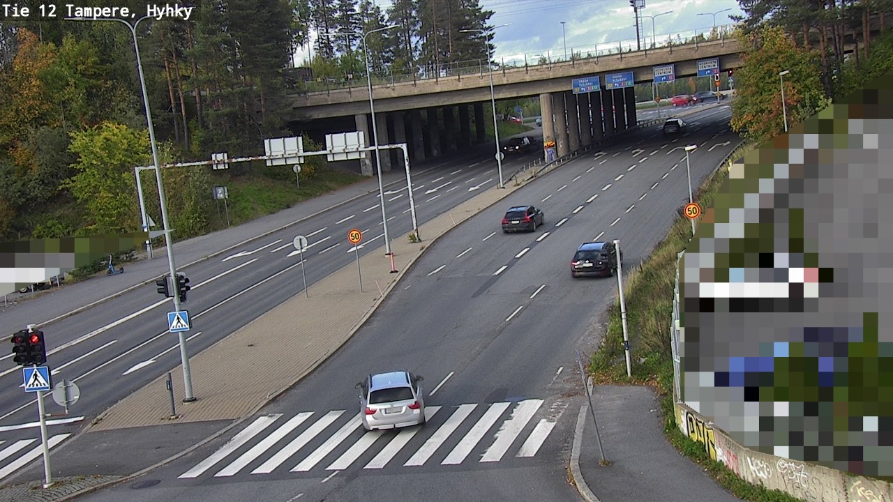 Weather Camera Image Road 12 Tampere, Hyhky, Tampere, Pirkanmaa