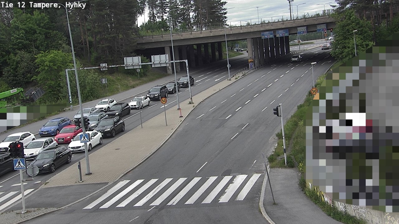 Weather Camera Image Road 12 Tampere, Hyhky, Tampere, Pirkanmaa