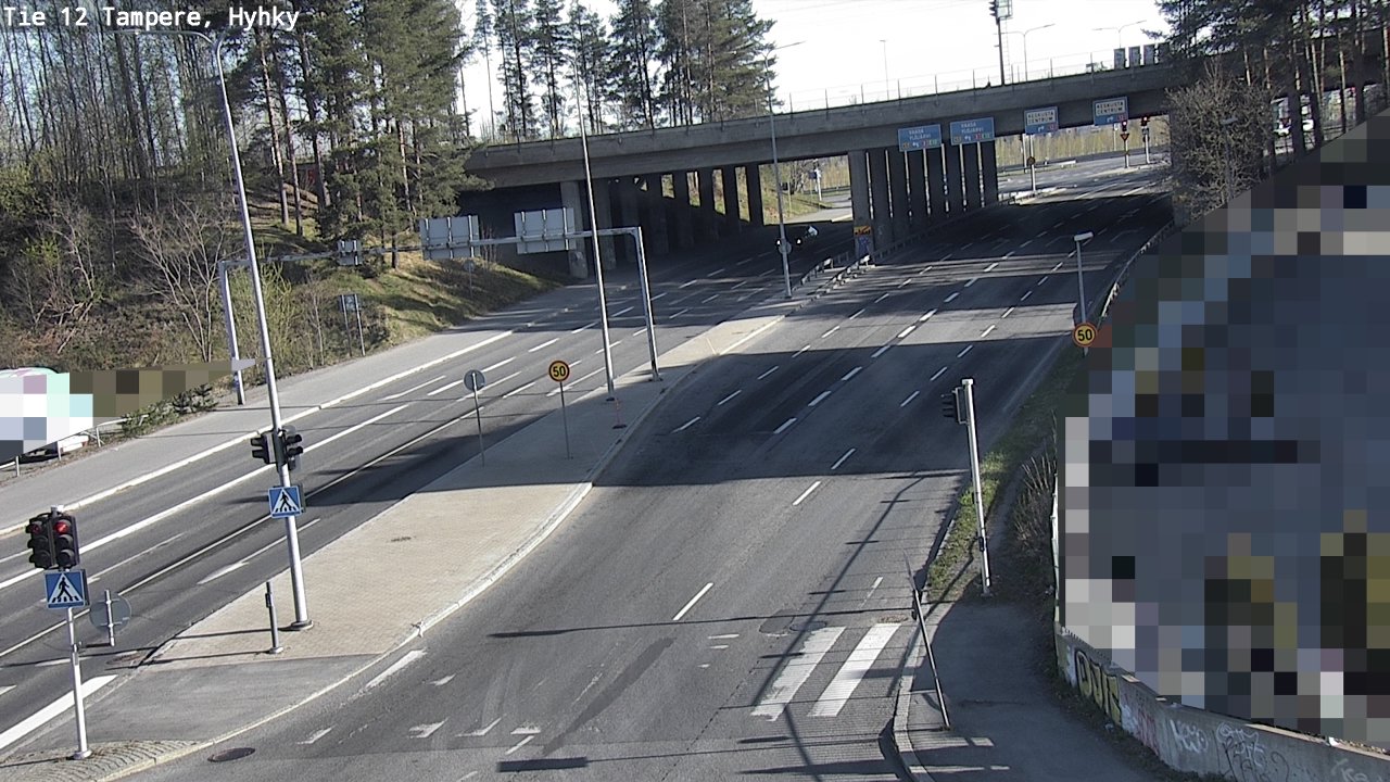 Weather Camera Image Road 12 Tampere, Hyhky, Tampere, Pirkanmaa