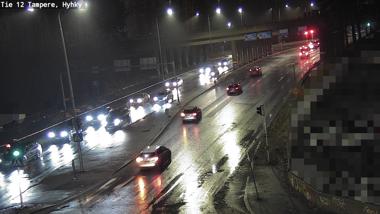 Weather Camera Image Väg 12 Tammerfors, Hyhky, Tampere, Pirkanmaa