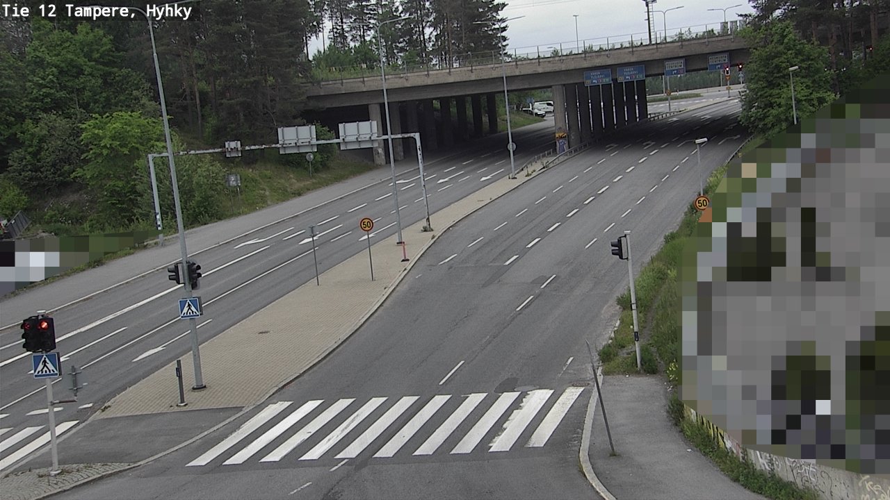 Weather Camera Image Road 12 Tampere, Hyhky, Tampere, Pirkanmaa