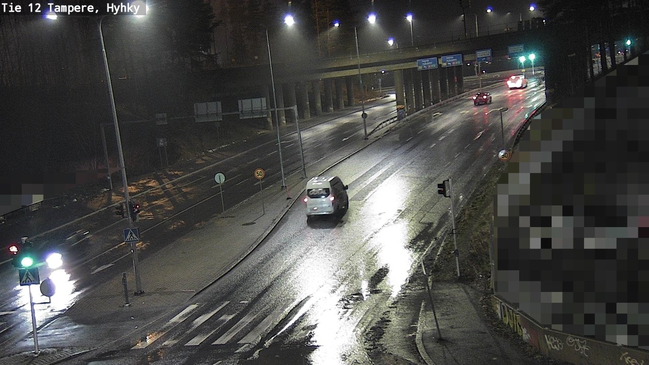 Weather Camera Image Väg 12 Tammerfors, Hyhky, Tampere, Pirkanmaa