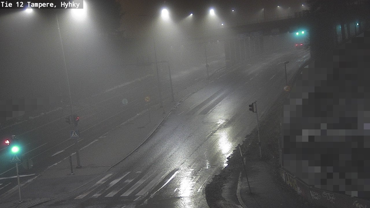 Weather Camera Image Väg 12 Tammerfors, Hyhky, Tampere, Pirkanmaa