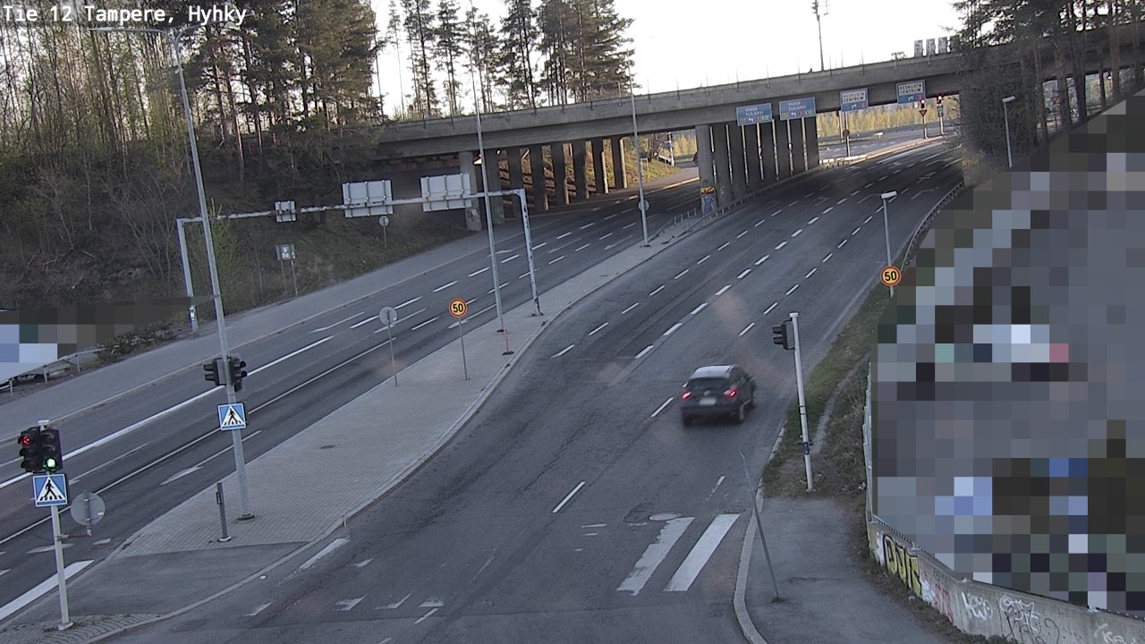 Weather Camera Image Road 12 Tampere, Hyhky, Tampere, Pirkanmaa
