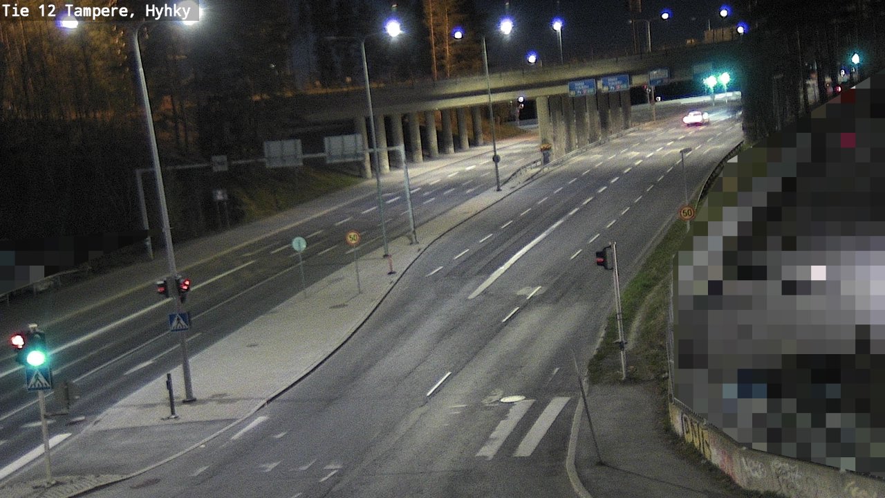 Weather Camera Image Road 12 Tampere, Hyhky, Tampere, Pirkanmaa
