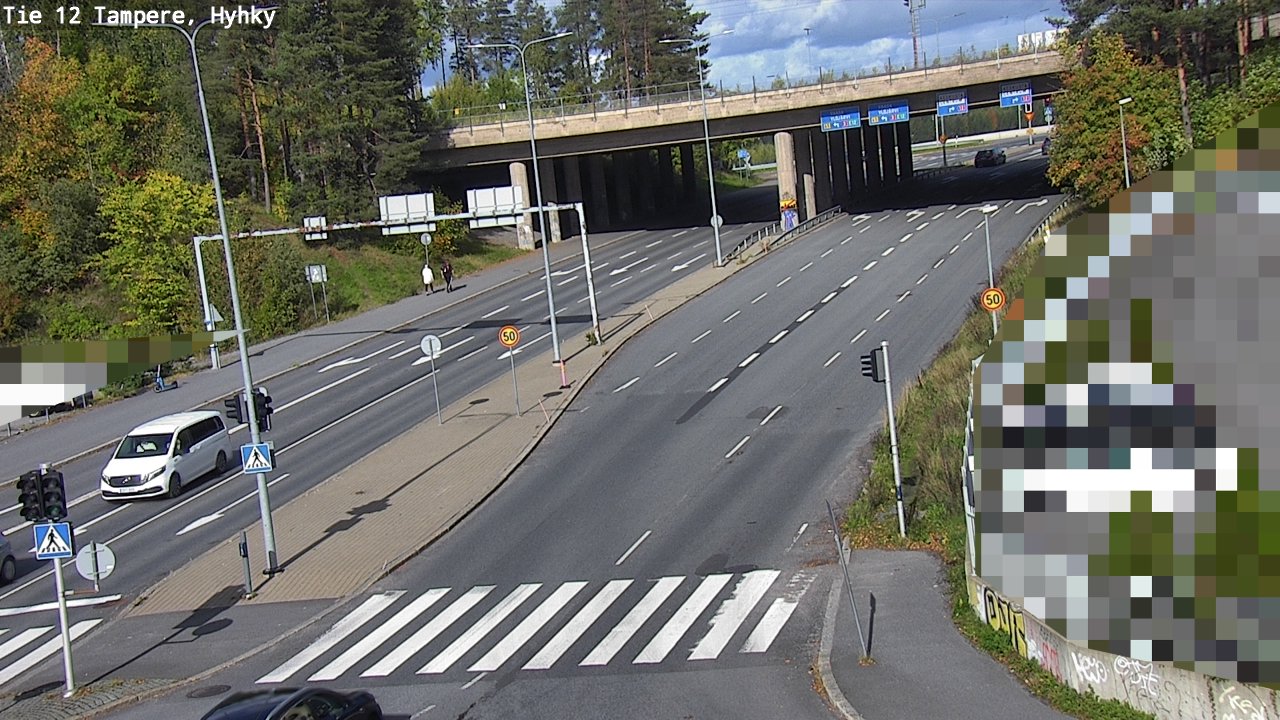 Weather Camera Image Road 12 Tampere, Hyhky, Tampere, Pirkanmaa