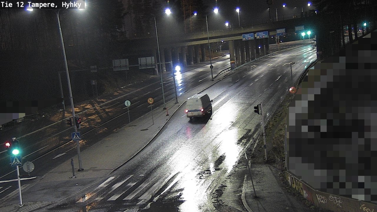 Weather Camera Image Väg 12 Tammerfors, Hyhky, Tampere, Pirkanmaa