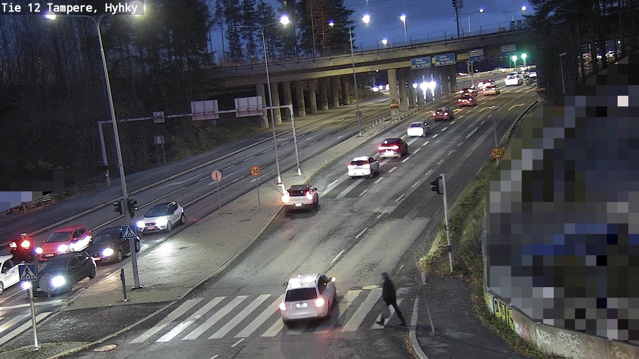 Kelikamerat Kuva Tie 12 Tampere, Hyhky, Tampere, Pirkanmaa