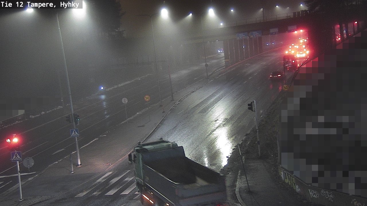 Weather Camera Image Väg 12 Tammerfors, Hyhky, Tampere, Pirkanmaa