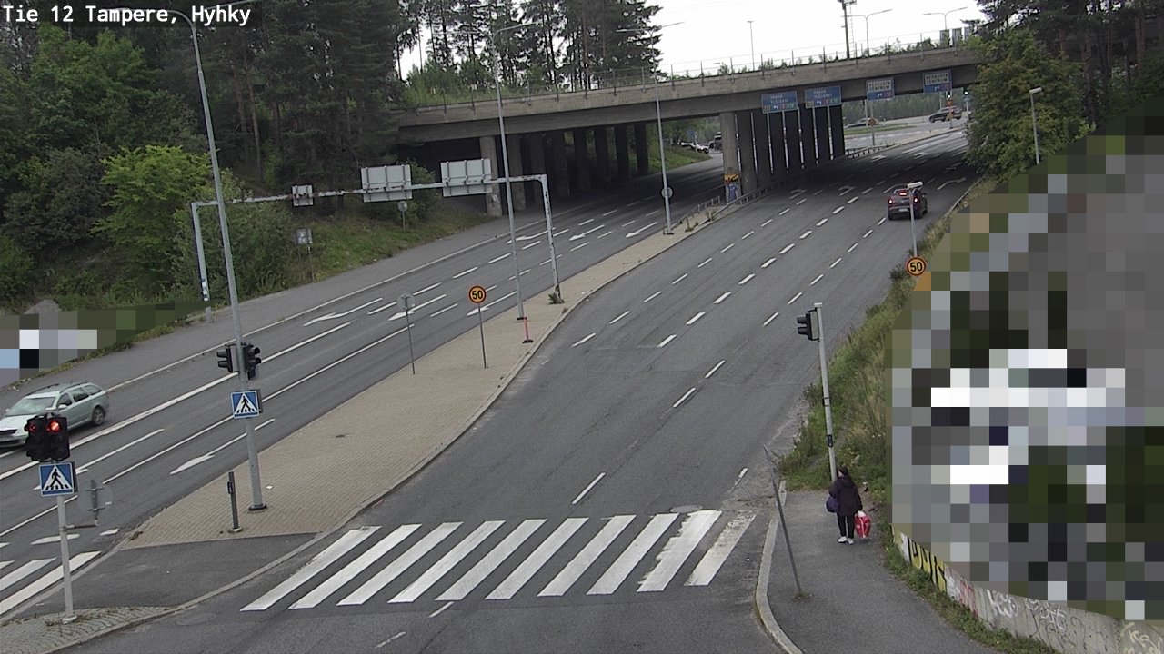 Weather Camera Image Väg 12 Tammerfors, Hyhky, Tampere, Pirkanmaa