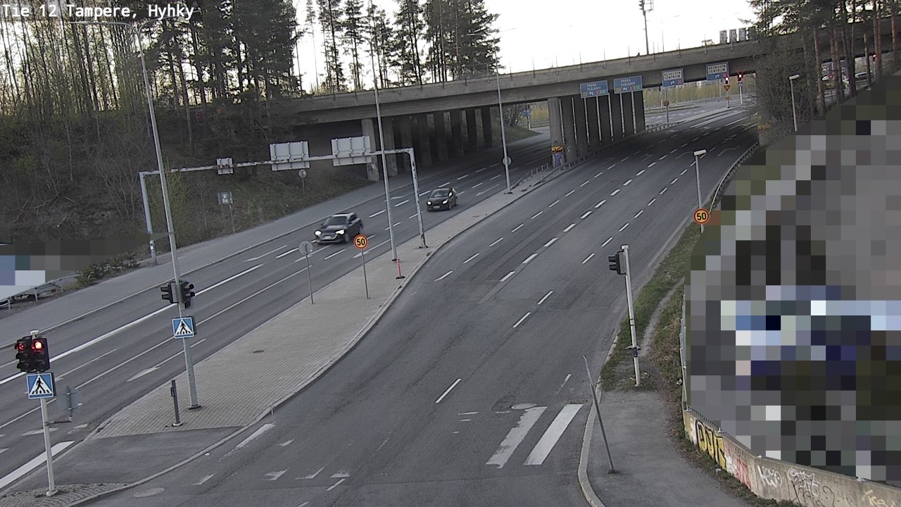 Weather Camera Image Road 12 Tampere, Hyhky, Tampere, Pirkanmaa