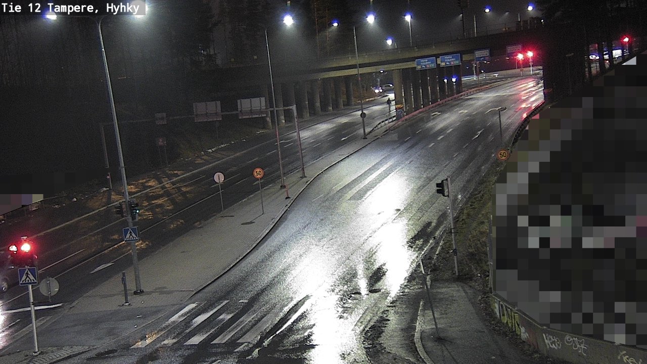 Weather Camera Image Väg 12 Tammerfors, Hyhky, Tampere, Pirkanmaa