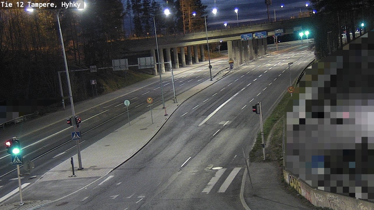 Weather Camera Image Road 12 Tampere, Hyhky, Tampere, Pirkanmaa