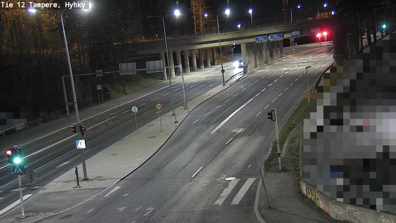 Weather Camera Image Road 12 Tampere, Hyhky, Tampere, Pirkanmaa