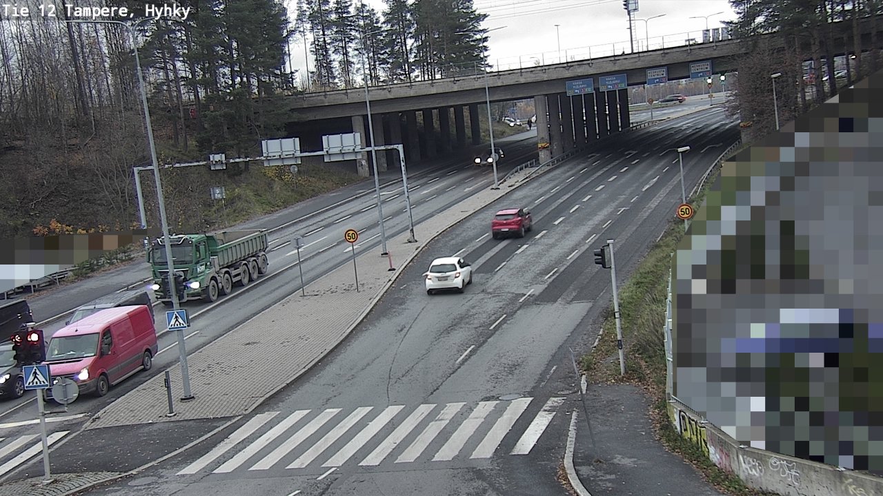 Kelikamerat Kuva Tie 12 Tampere, Hyhky, Tampere, Pirkanmaa