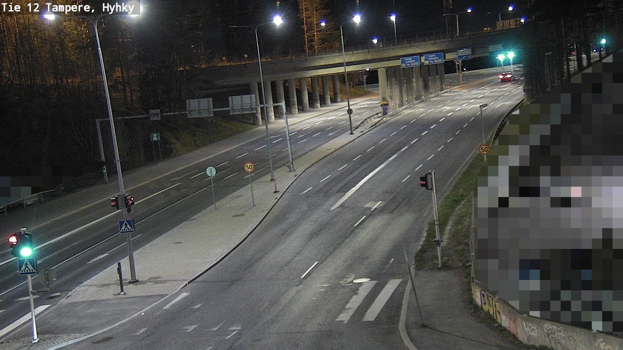 Weather Camera Image Road 12 Tampere, Hyhky, Tampere, Pirkanmaa