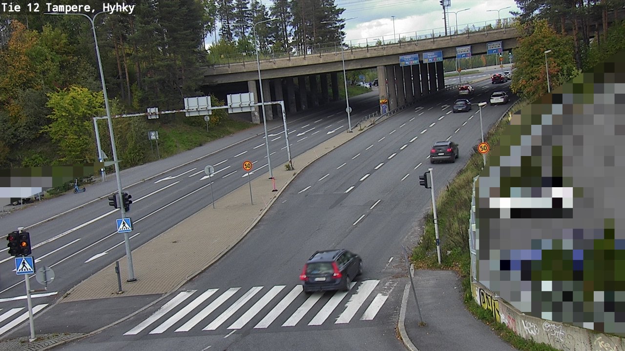 Weather Camera Image Road 12 Tampere, Hyhky, Tampere, Pirkanmaa