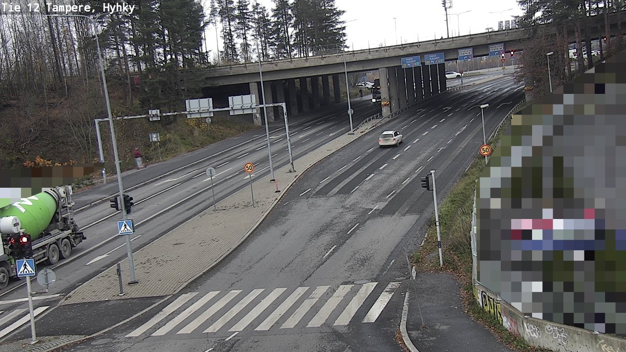 Kelikamerat Kuva Tie 12 Tampere, Hyhky, Tampere, Pirkanmaa