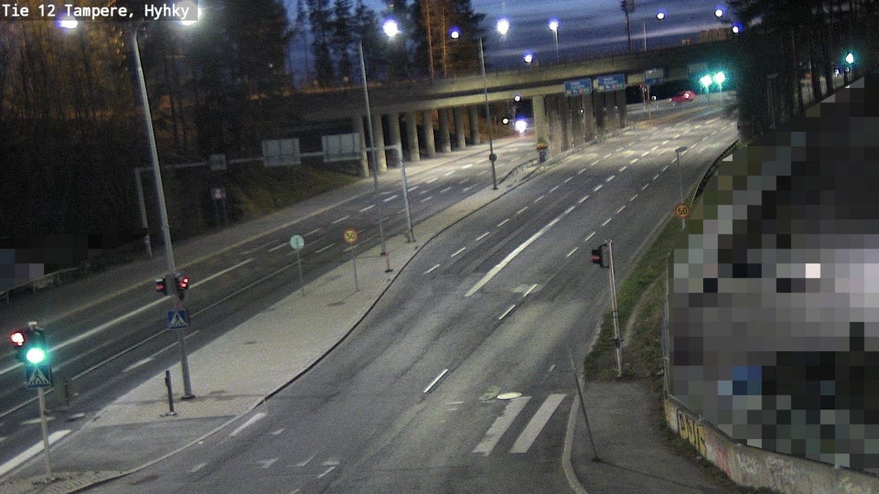 Weather Camera Image Road 12 Tampere, Hyhky, Tampere, Pirkanmaa
