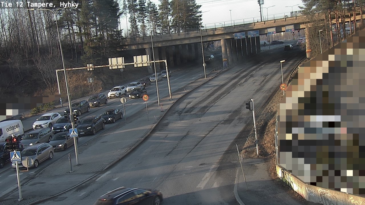 Kelikamerat Kuva Tie 12 Tampere, Hyhky, Tampere, Pirkanmaa