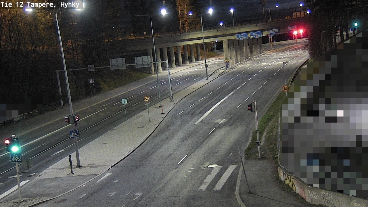 Weather Camera Image Road 12 Tampere, Hyhky, Tampere, Pirkanmaa