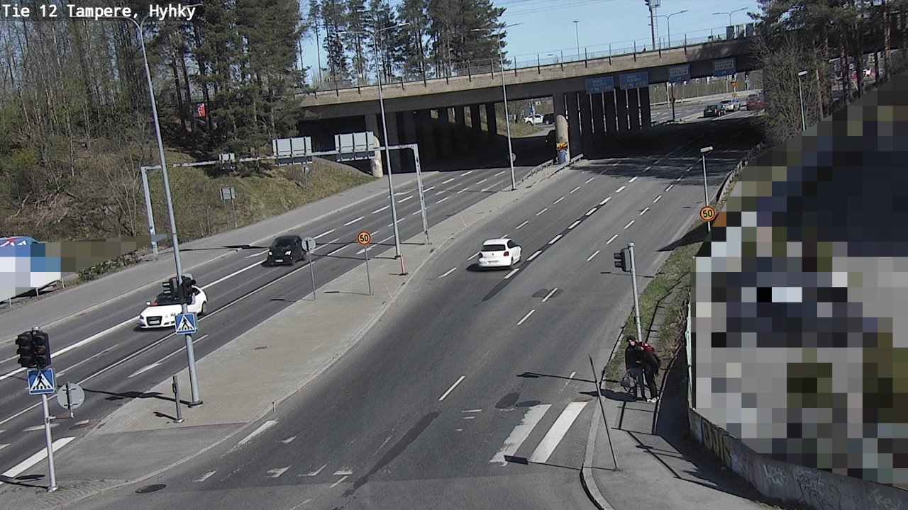 Weather Camera Image Road 12 Tampere, Hyhky, Tampere, Pirkanmaa
