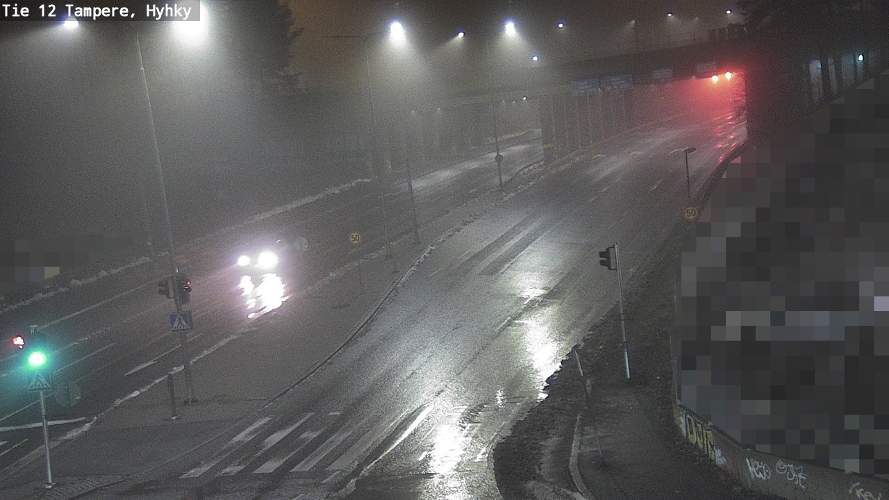Weather Camera Image Väg 12 Tammerfors, Hyhky, Tampere, Pirkanmaa