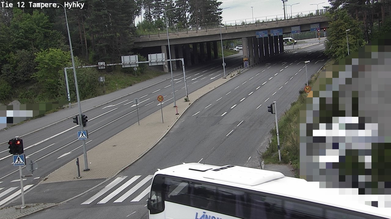 Weather Camera Image Road 12 Tampere, Hyhky, Tampere, Pirkanmaa
