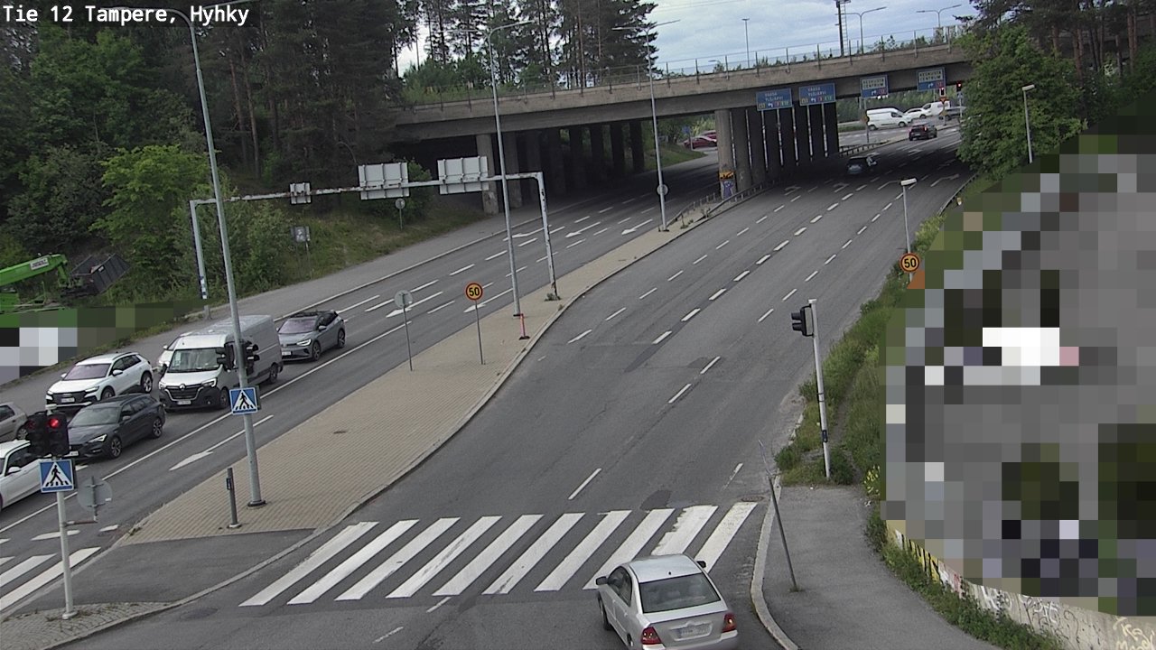 Weather Camera Image Road 12 Tampere, Hyhky, Tampere, Pirkanmaa