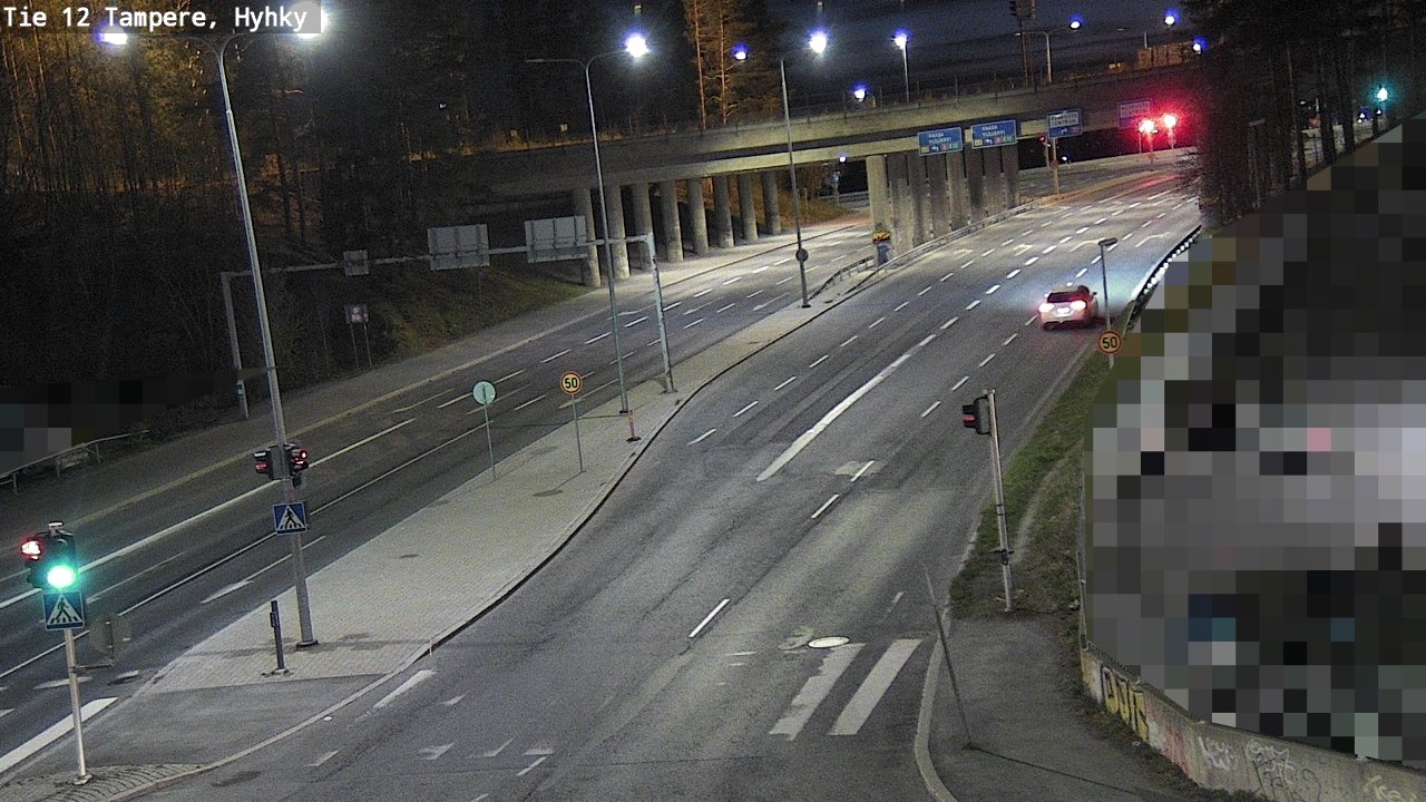 Weather Camera Image Road 12 Tampere, Hyhky, Tampere, Pirkanmaa
