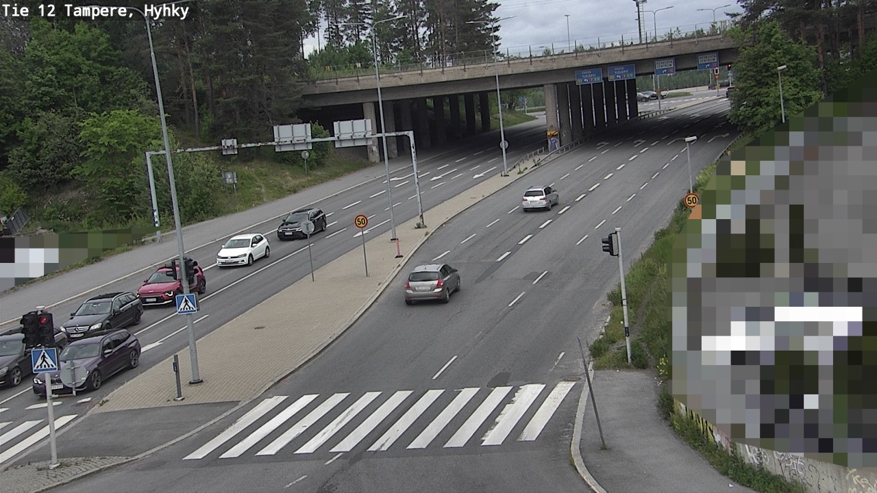 Weather Camera Image Road 12 Tampere, Hyhky, Tampere, Pirkanmaa