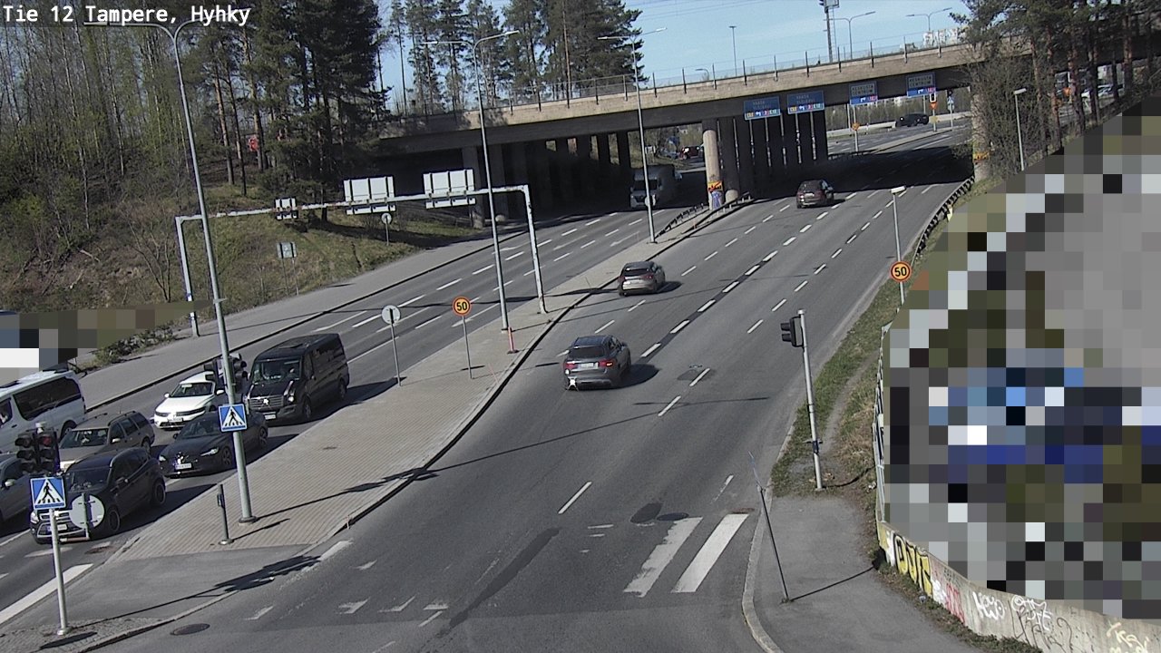 Weather Camera Image Road 12 Tampere, Hyhky, Tampere, Pirkanmaa