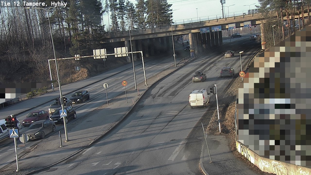 Kelikamerat Kuva Tie 12 Tampere, Hyhky, Tampere, Pirkanmaa