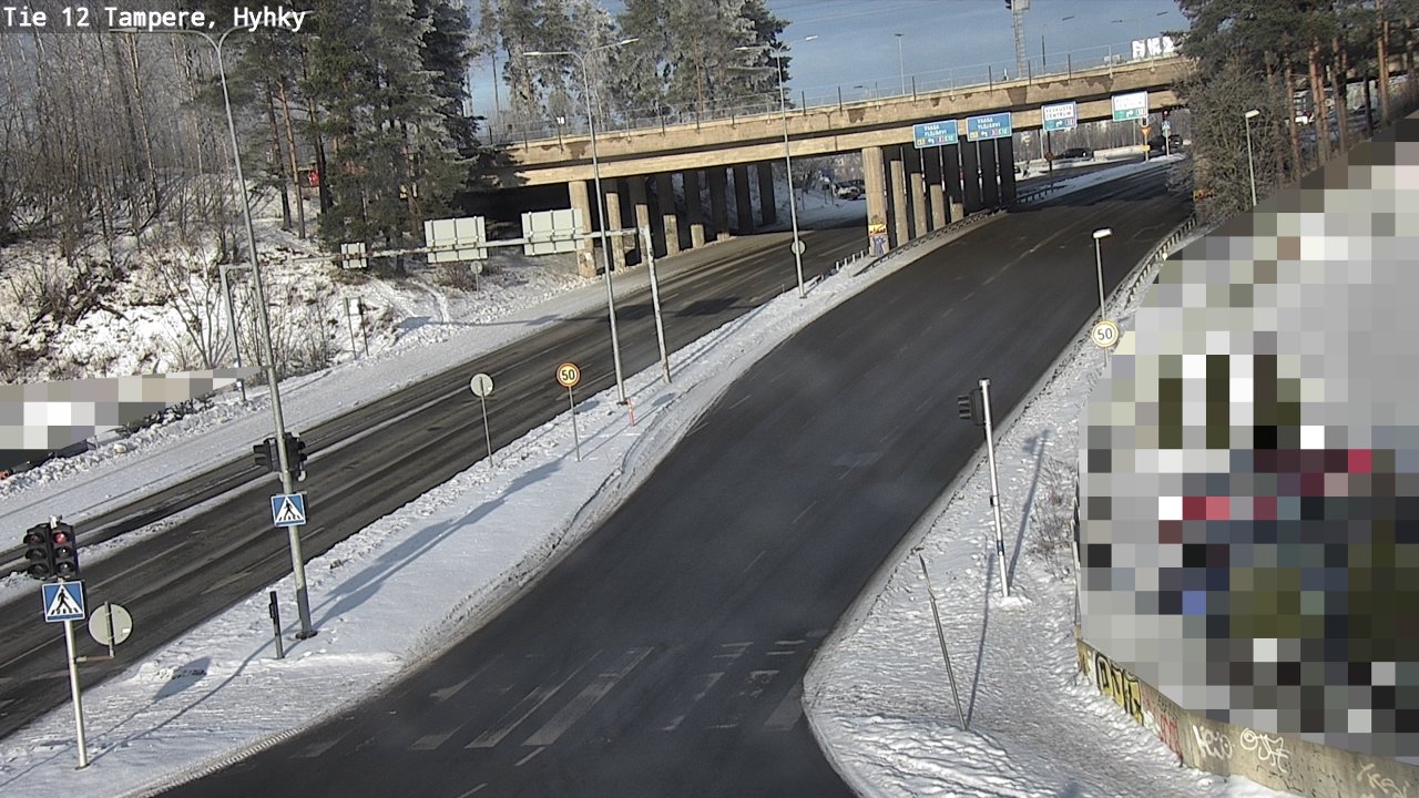 Kelikamerat Kuva Tie 12 Tampere, Hyhky, Tampere, Pirkanmaa