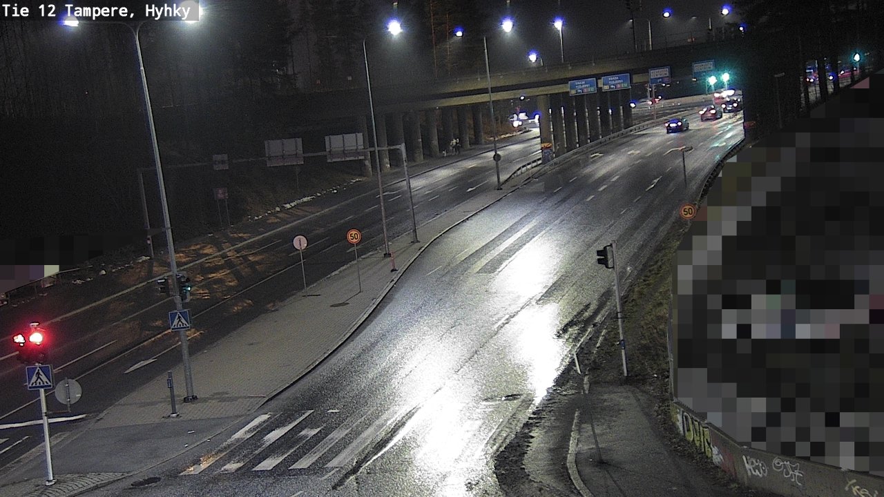 Weather Camera Image Väg 12 Tammerfors, Hyhky, Tampere, Pirkanmaa