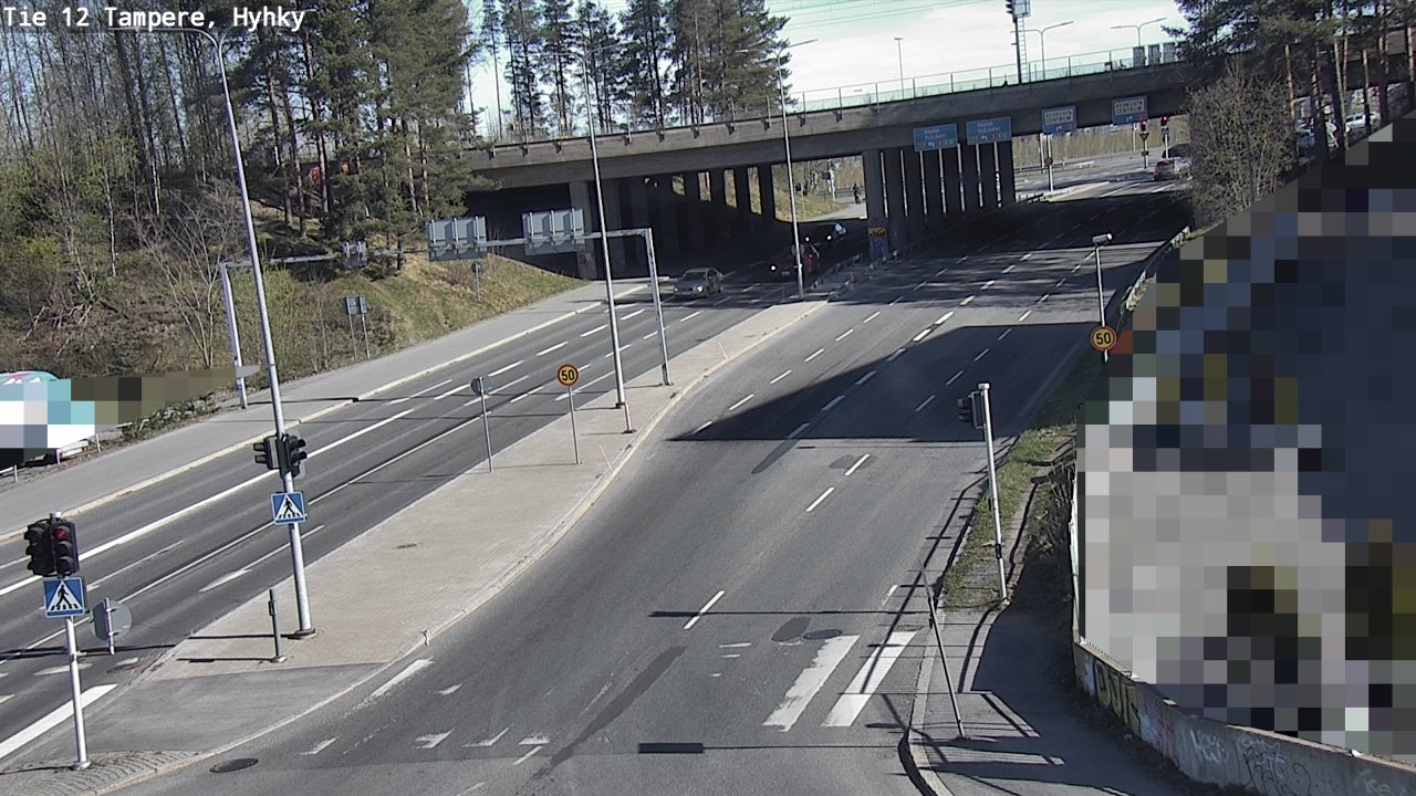 Weather Camera Image Road 12 Tampere, Hyhky, Tampere, Pirkanmaa