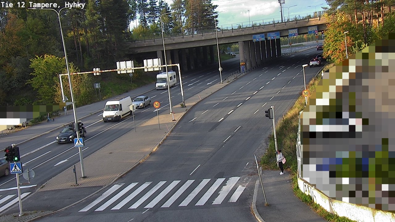 Weather Camera Image Road 12 Tampere, Hyhky, Tampere, Pirkanmaa