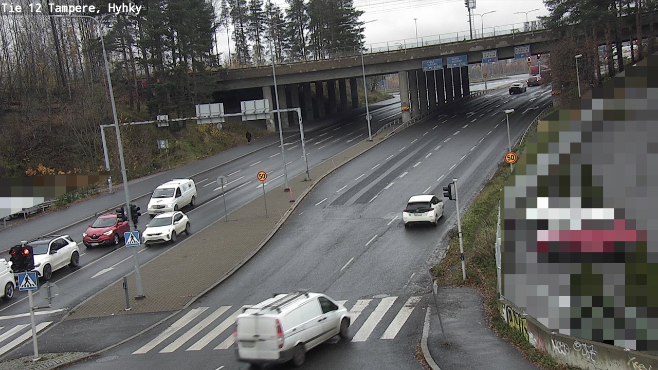 Kelikamerat Kuva Tie 12 Tampere, Hyhky, Tampere, Pirkanmaa