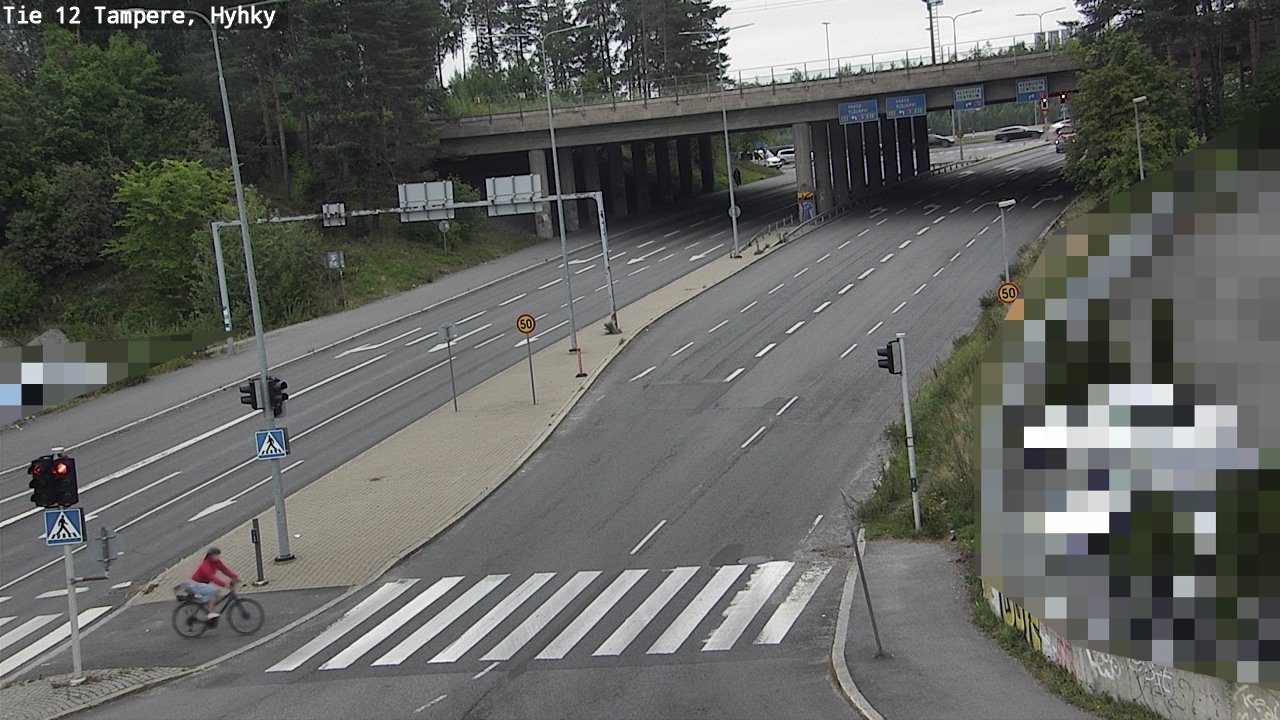 Weather Camera Image Road 12 Tampere, Hyhky, Tampere, Pirkanmaa