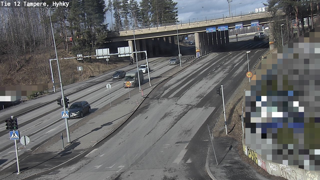 Kelikamerat Kuva Tie 12 Tampere, Hyhky, Tampere, Pirkanmaa