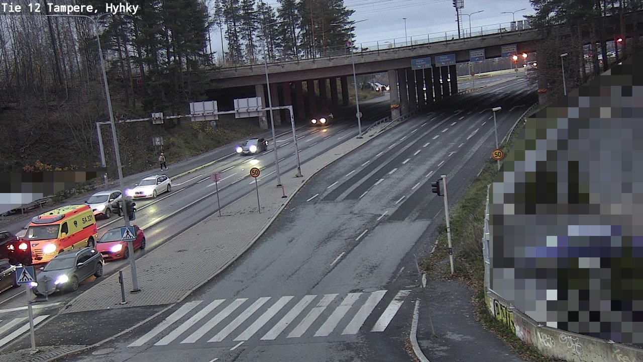 Kelikamerat Kuva Tie 12 Tampere, Hyhky, Tampere, Pirkanmaa