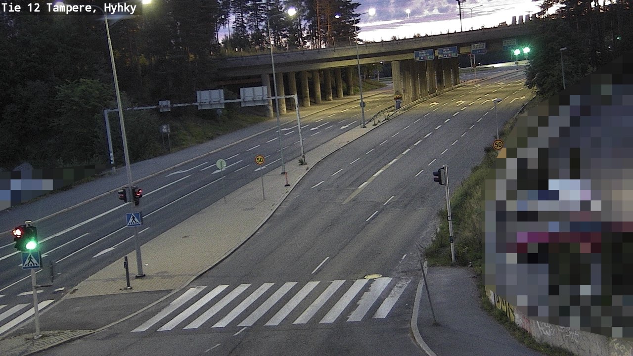 Kelikamerat Kuva Tie 12 Tampere, Hyhky, Tampere, Pirkanmaa