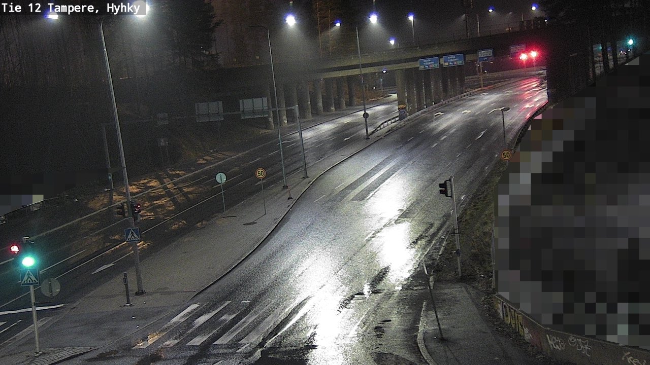 Weather Camera Image Väg 12 Tammerfors, Hyhky, Tampere, Pirkanmaa