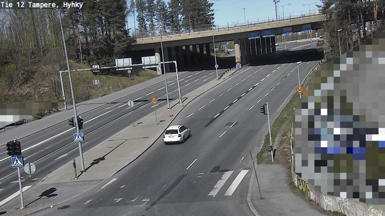 Weather Camera Image Road 12 Tampere, Hyhky, Tampere, Pirkanmaa